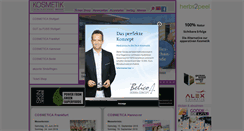 Desktop Screenshot of cosmetica.de